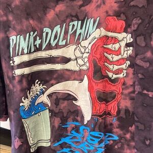 Pink Dolphin Graphic Tee
